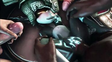 The Legend of Zelda: Midna's Orgy with the Hylians