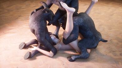 DrLee's Rough Threesome with Four Demons
