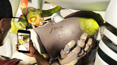 Orisa's Titty-Fucking Horse Adventure