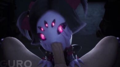 Muffet's Pussy Licking and Cum-swallowing Session Gone Wrong (Guro)