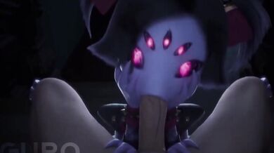 Muffet's Pussy Licking and Cum-swallowing Session Gone Wrong (Guro)
