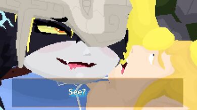 Midna's Anal %?%? - Shoe Strangulation: A Hentai Porn Adventure