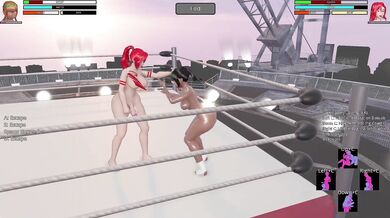 Hardcore Hand-to-Hand Combat: Ella and Liza's Merciless Brawl, Round 2