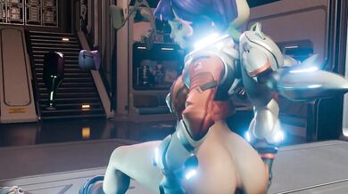 Jiggle Juno's Zero-G Boobs with Perky Pleasure!