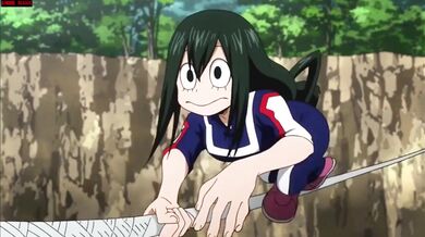 Tsuyu Asui Gets Horny in the Shower and Fucks Her Brains Out