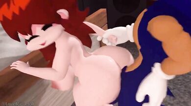 His Girlfriend's Sonic Adventure in a World of Hentai.
