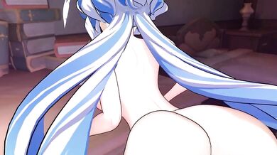 Cumming Inside Anime Sluts with Furry Kitties