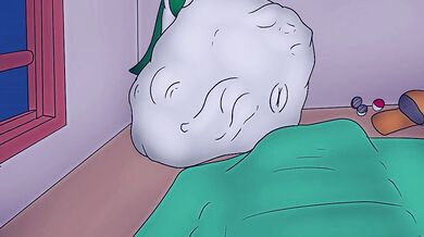 You're in a loop with an animated vore creature in the corner of the room?