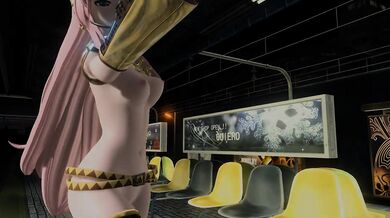 Nude Luka Jiggles to Black Lust