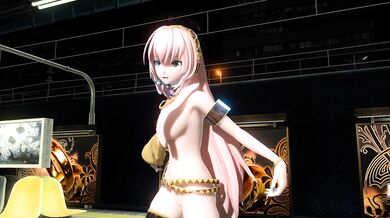Nude Luka Jiggles to Black Lust