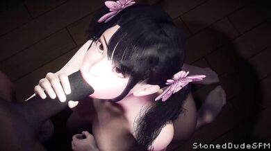 The naughty nurse gets down with her patient in the clinic room.