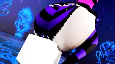 Raven's Tight Ass Destroyed by Jinx's Big Booty