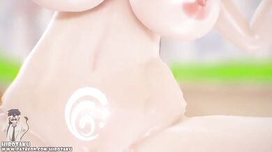 Kokomi's Public Sex Adventure in Genshin Impact Sh. Ver.