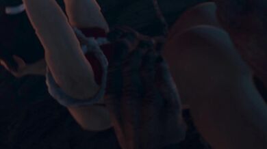 Kasumi's Hylian Threesome with Mai and the Witch Mermaid Mizore