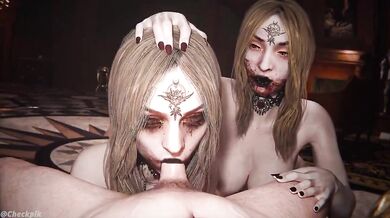 Bela's anal training from Cassandra's helping hand (checkpoint)