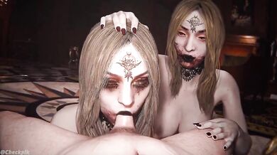 Bela's anal training from Cassandra's helping hand (checkpoint)