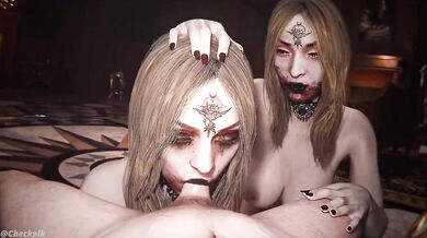 Bela's anal training from Cassandra's helping hand (checkpoint)