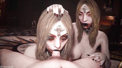 Bela's anal training from Cassandra's helping hand (checkpoint)