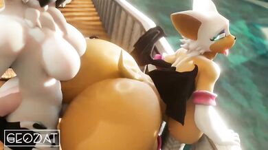 Geo Dat Ass Rape: Rouge's Backdoor Violation