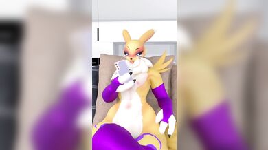 'Tentacle Lust: Renamon's Caught Streaming'