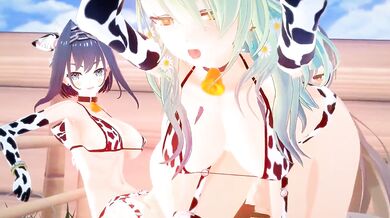 Mega Packed Futa Sluts Fucking and Getting Fucked by a Harem of Horny Bitches