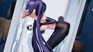 Mona's Glory Hole Gangbang