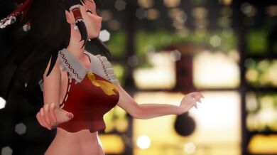 [MMD] Hakurei Reimu - カトラリー / Cutlery
to:to:
Hakurei Reimu's Kinky Cutlery Play in MMDFrom [Iwara](https://www.iwara.tv/video/glpyrf74zcoz0q3x/mmd-hakurei-reimu-cutlery):Hakurei Reimu's Kinky Cutlery Play in MMD