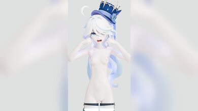 Three-Way Naughty Fun with Vocaloids: HA-HA! Miku, Furina, and Rin's R18 Adventure