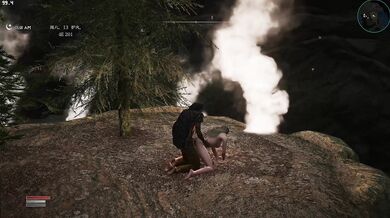 Sexy Druidess Seduces a Dragon in Skyrim Dogma