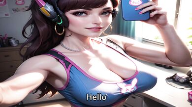 Mecha Fury: D.va's Dominatrix Domain