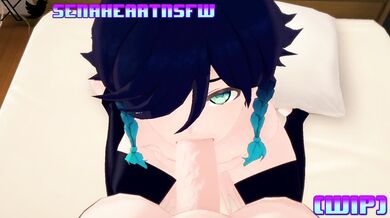 Banging Sena from Behind with Venti as He Pleasures Her