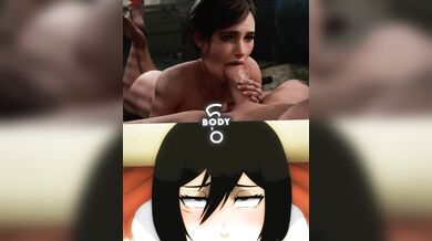 Ellie and Mikasa's Wet and Intense Sex Battle