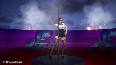 Horny Stripper Fucks Client with a Dirty Sex Toy During Her Pole Dance Routine