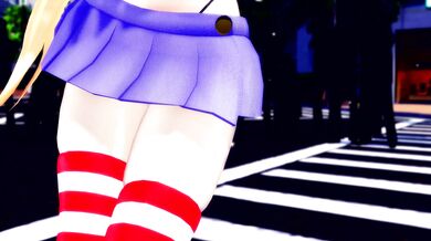 Huge Cocks Destroying Tiny Virgins: Shimakaze's Anal Adventures