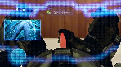 Hey, Master Chief, what are you doing spying on Cortana?