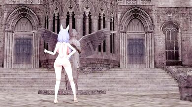 Miniature Garden: Haniwa's Sexy Pekoramama in MMD Animation