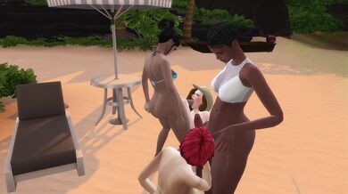 Moms on the Beach 2: The Wetness Continues (with Voice Acting)