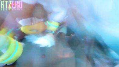 Gleaming Silver Cock Tames Darkness