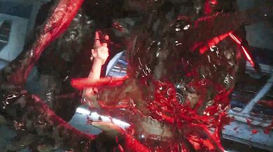 Bone-crushing swallowing orgy