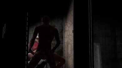 Cum in Zoey's Shitter