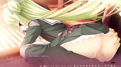 Sexy Ninja Bitches Fucking with Murasame's Dick in Senran Kagura: Peach Beach Splash!