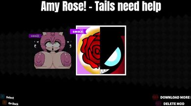 Amy Rose and Tails Need Help in 'Dark Chao' Expanded Edition