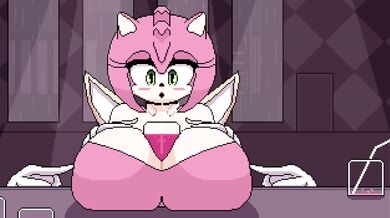 Tail-Banging Amy Rose's Wet Pussy in 'Tails Need Help'