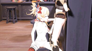 'Hentai MILF Gives a Sultry Blowjob'