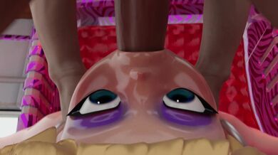 Gag on my fucking horns, slut!