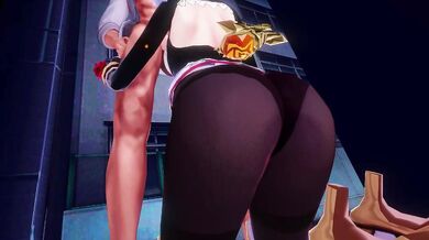 Naughty Noelle takes charge: Helping her shy plaything achieve ultimate pleasure