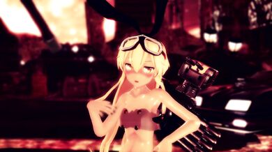 Supernova Slut - Shimakaze's Anal Invasion [MMD R18]