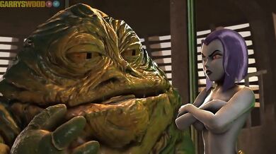 Raven in the Woods with Jabba's Cock - A Garry Production.