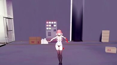 Chungha's Miniature Garden Gets Tended to by Haniwa in a Super-Sexy MMD Porn Video!
