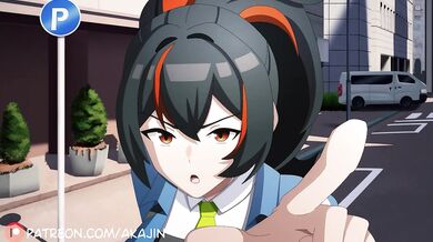 Akajin - Zhu Yuan Perv-Walking Punishment